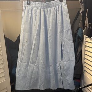 Light Blue Women's Skirt